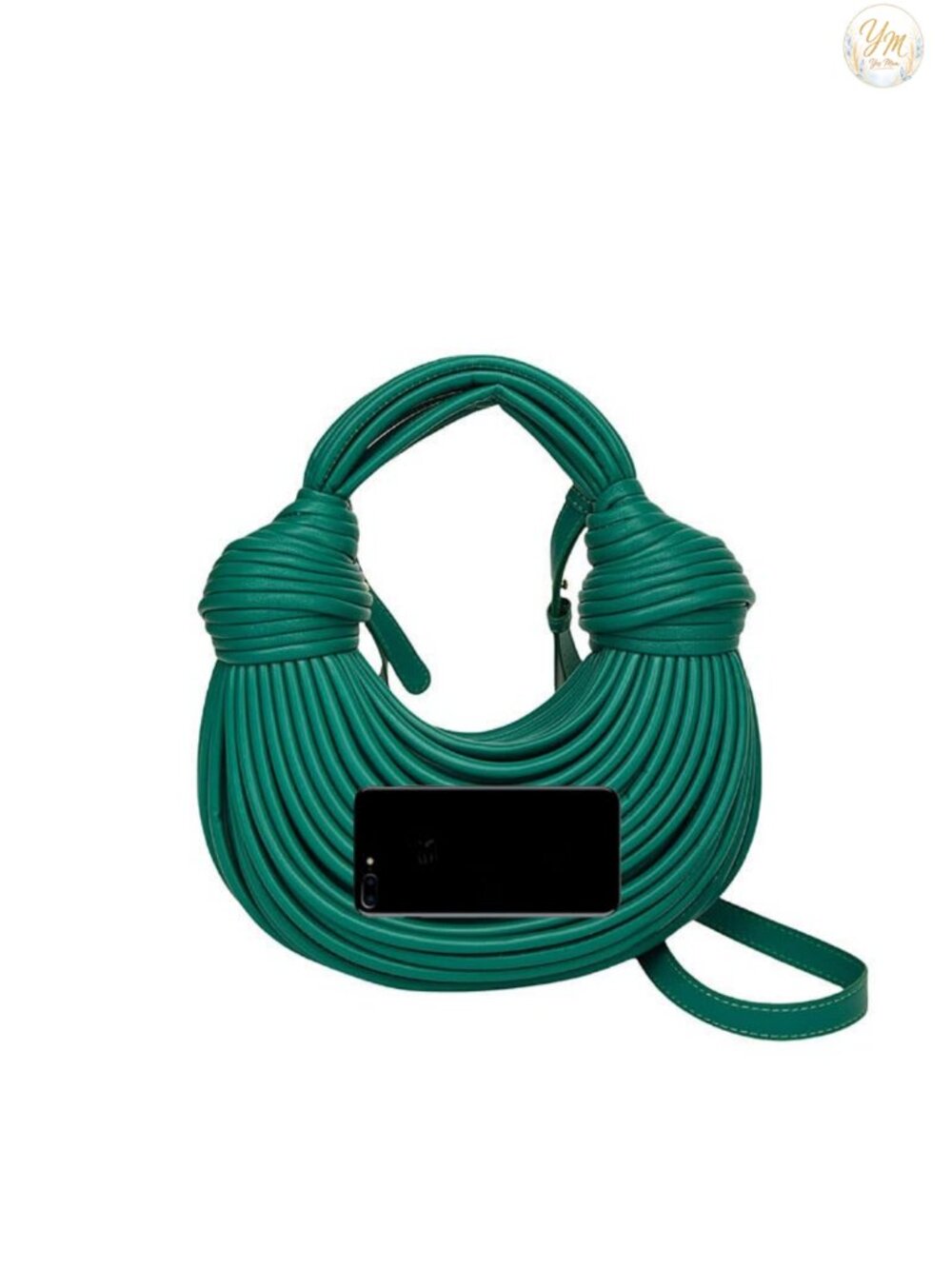 Hand-Woven PU Vegan Leather Satchel Women's Crossbody Shoulder Bag Purse